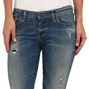 Diesel Skinzee-Low Distressed Jeans (Super Slim-Skinny) Like New! sz 27/30